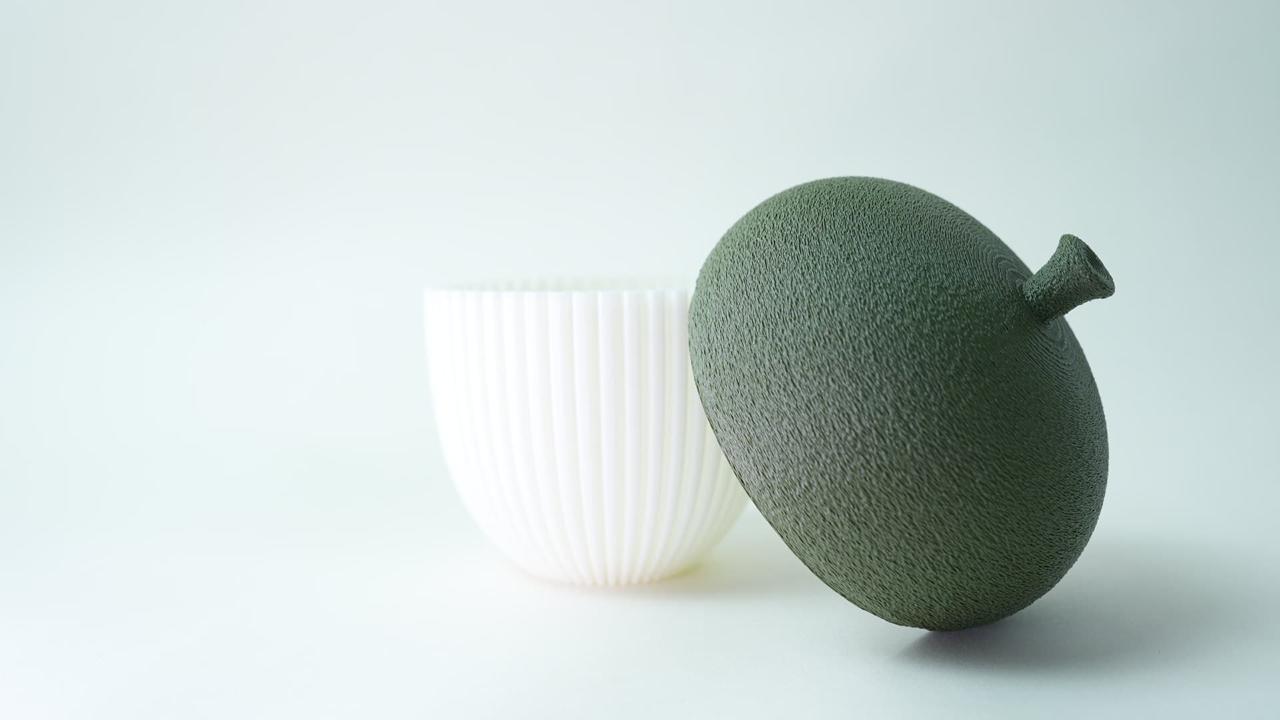 Acorn decoration container