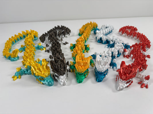 Articulated Stone Dragon