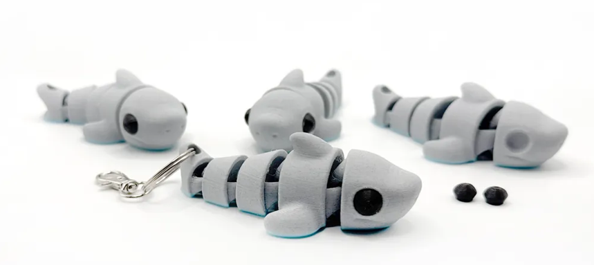 Flexi Shark & Keychain