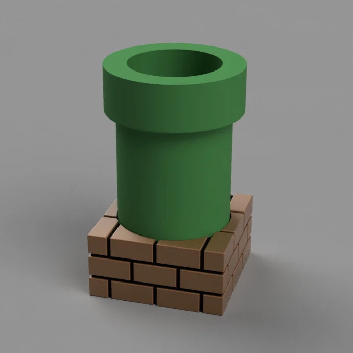 Mario pipe flower pot